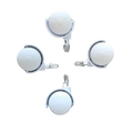 Additional Castor Wheels for the Senelux Glass Panel Heater with Wi-Fi Controls